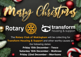 Christmas Collection in aid of Transform Housing & Support